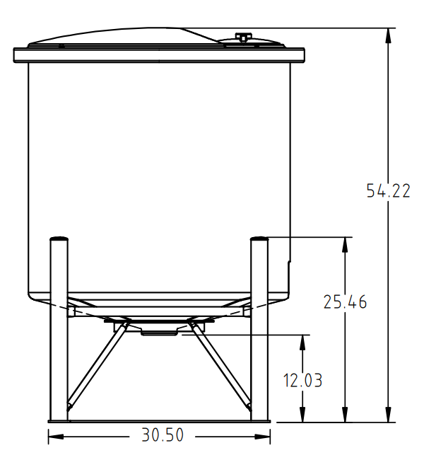 DP Smart Tank™ - Large Base (145 - 325 Gal.)